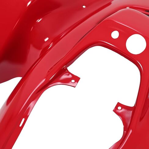 HECASA Front & Rear Fender Set Kit Compatible with 1999-2004 Honda TRX 400EX Mud Guard Kit Red ABS Plastic in Saudi Arabia