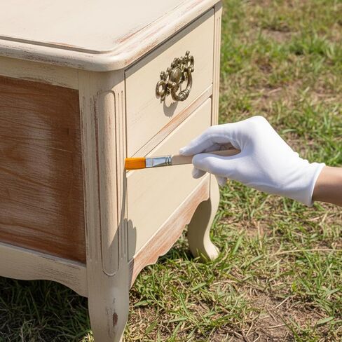 22 Pcs Flat Small Paint Brushes, 1/2 Inch Paint Brush with Wood Handle, Nylon Bristle Touch Up Paints Brushes for Painting DIY, Tiny Paints Brush for Walls, Cabinets, Furniture, Fences in Kuwait