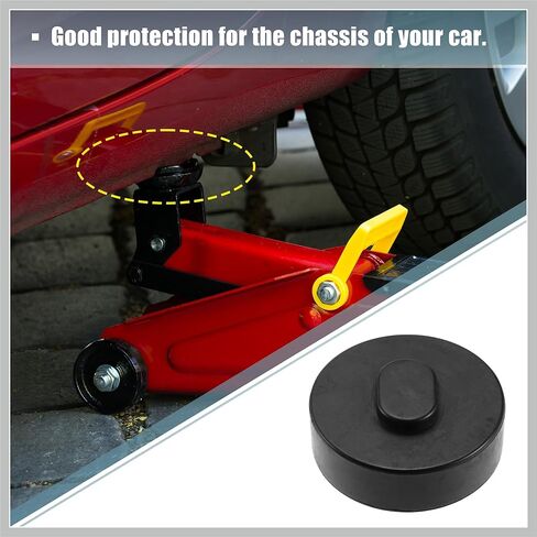 2 Pcs Rubber Jack Puck Jacking Lift Pad Jack Lift Point Pad for Porsche 911 964 991 993 Support Point Adapter Jacking Trolly Car Removal Repair Tool Replacement Car Parts in Saudi Arabia