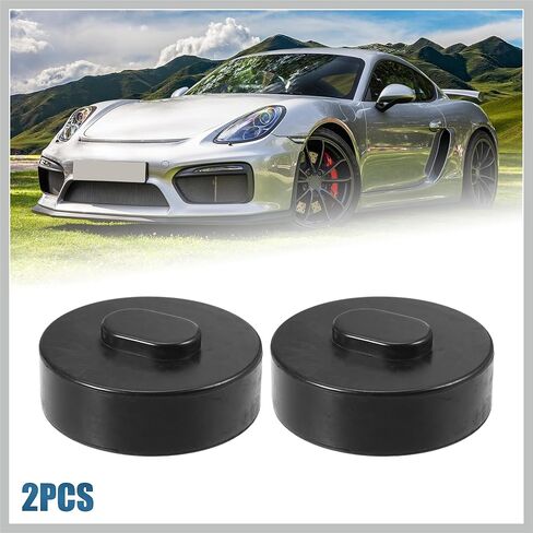 2 Pcs Rubber Jack Puck Jacking Lift Pad Jack Lift Point Pad for Porsche 911 964 991 993 Support Point Adapter Jacking Trolly Car Removal Repair Tool Replacement Car Parts in Saudi Arabia