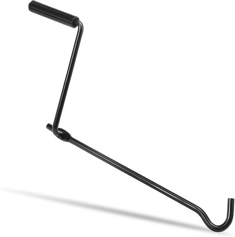 Car Scissor Lift Jack Crank Handle, Non-Slip Scissor Jack Handle Efficient Auto Repair Tool, Labor-Saving Steel Tire Wheel Lug Wrench for Trucks Vans Trailers, Car Accessories (Short Lever) in Saudi Arabia