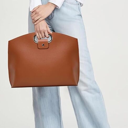 المجموعة المكونة من قطعتين: مجموعة كمبيوتر محمول وحقائب يد جلدية متطورة للأعمال مقاومة للماء، محفظة عمل مقاومة للماء للنساء in Kuwait