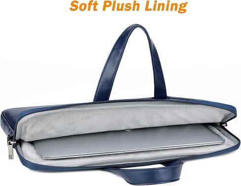 PU Leather Waterproof Slim Laptop Shoulder Bag 13-15.6 inch Laptop Sleeve Carrying Case Briefcase Computer messenger Bag in Saudi Arabia