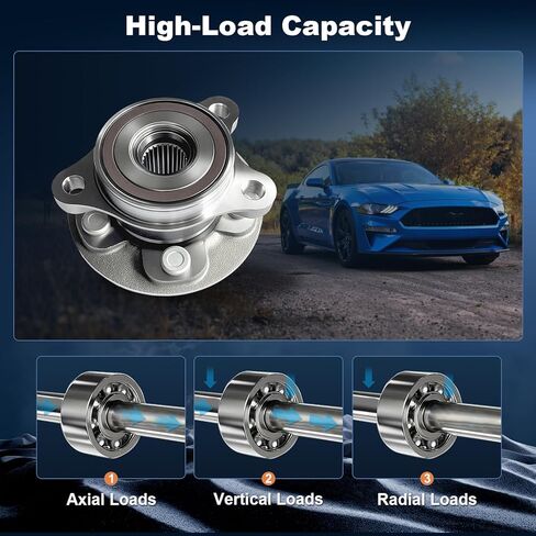 513402 مجموعة محور العجلة الأمامية متوافقة مع Toyota 2020-2022 Corolla L4 1.8L، 2019-2020 Corolla L4 2.0L، 2016-2022 Prius، 2019-2022 Prius AWD-e، 2017-2022 Prius Prime 5-Lug ABS in Kuwait