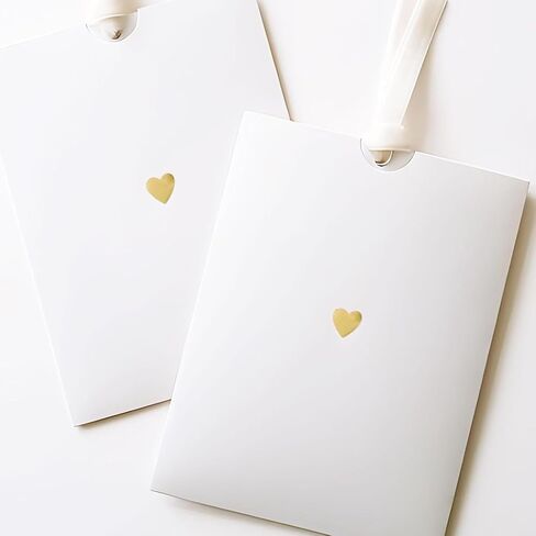 1200 Sheets Gold Heart Stickers Self Adhesive Stickers for Scrapbooking Embellishment Valentine's Day Love Decorative Sticker Gifts Packaging DIY Arts Crafts in Saudi Arabia
