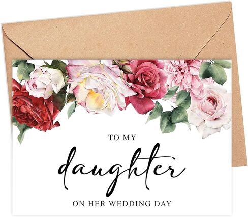 To My Future Son-In-Law On His Wedding Day Card - Card From Mother Of The Bride - Son In Law Gift - Wedding Day Card For Son In Law, 5 x 7 inches in Saudi Arabia