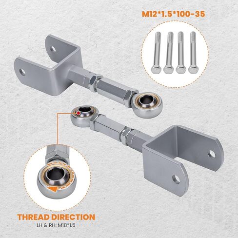maXpeedingrods Rear Upper Control Arms for Ford Mustang 1979-2004 Adjustable Camber Arms in Saudi Arabia