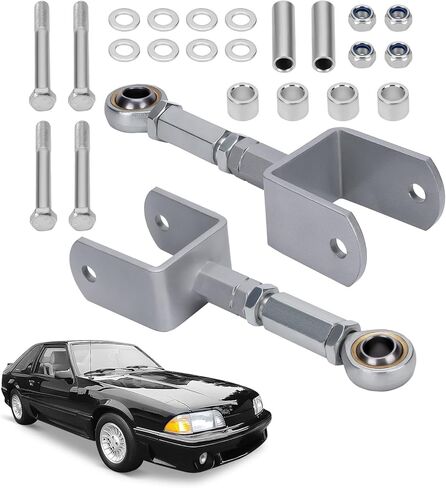 maXpeedingrods Rear Upper Control Arms for Ford Mustang 1979-2004 Adjustable Camber Arms in Saudi Arabia