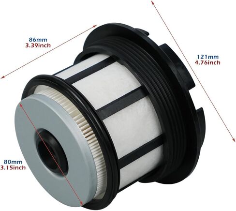FD4596 Fuel Filter For 7.3L Diesel Fits for F250 F350 F450 F550 1999-2003 Replace D-4596 GF7751A F81Z9N184AA F81Z-9N184-AA(Set of 4) in Saudi Arabia