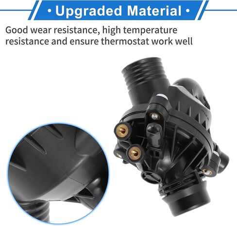 مجموعة منظم حرارة مبرد المحرك لسيارات BMW E70 X5 2007-2010 لسيارات BMW E71 E72 X6 2008-2010 3.0L استبدال رقم 11537550172 in Saudi Arabia