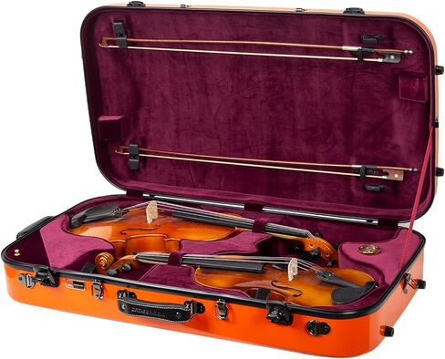Crossrock, 0-String Fiberglass Case-Fits A/F Style Mandolins Straps, Interior Compartments, Fixed & Removable Paddings-Includes TSA Lock-Milky White, (CRF2020DMMW) in Saudi Arabia