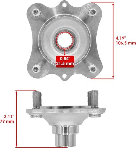 محور العجلة الأمامية كالتريك متوافق مع Honda Foreman 400 TRX400FW 1995-2003/450 TRX450FE FM 1998-04 / Rancher 400 TRX400FA FGA 2004-2007 44610-HM5-A80 in Saudi Arabia