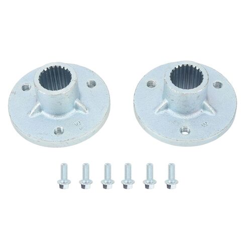 Rear Wheel Hub ATV 23T 3 Stud Rear Axle Wheel Hub with Screws Left Right Fit for 5inch Tyre Quad Motorcycle ATV Go Kart, Sturdy Steel Alloy Rear Hub Shaft Stud in Saudi Arabia