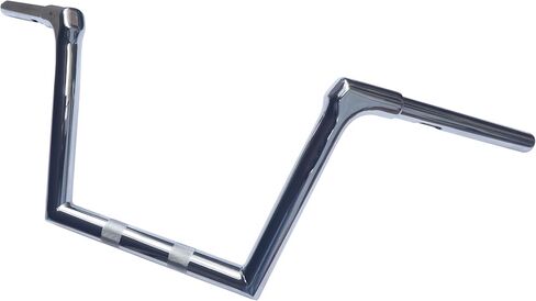 Chrome 10" Rise Ape Hangers 1.25" Tube Riser Handle Bars Handlebar For Harley Road King 2014+ Harley Softail Fat Boy Breakout 2018+ in Saudi Arabia