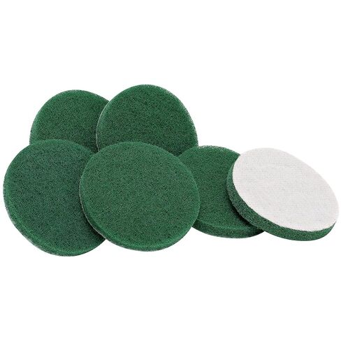 Scuff Pad 6Pcs Industrial Hand Pads 7447 for Paint Primer Prep Premium Scuffing Scouring Sanding Cleaning General Scotch Bright Pad Reusable Household Dish Scrubber for Kitchen 2.91''x0.4'' in Kuwait