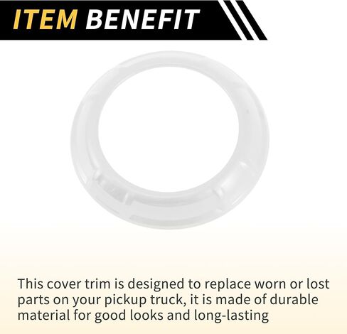 4 Pcs AC Vent Dashboard Decoration Rings for Jeep Wrangler JK JKU 2011-2017 Air Conditioner Air Outlet Vent Cover Ring ABS White in Saudi Arabia