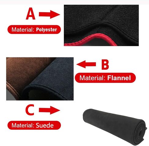Car Dashboard Cover for Cadillac ATS 2013-2019 Car Dashboard Cover Pad Center Console Dash Mat Anti-Sun Protector Pad in Saudi Arabia