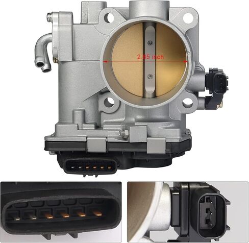 Throttle Valves 16400RKB003 16400RCAA01 Throttle Body Assembly for Accord for Odyssey for Pilot for Ridgeline 2003-2008 Throttle Position Sensors in Saudi Arabia