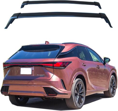 ROKIOTOEX Roof Rack Crossbars Fit for 2023 2024 2025 Lexu-s RX Moonroof (NOT Compatible with Panoramic Roof) Flush Side Rails, Cross Bars for Rooftop Cargo Box, Ski Board, Bike Carrier Silver in Saudi Arabia