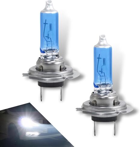 H11 Halogen Bulb 5000K Super White Light, 12V 100W High/Low Beam Fog Light Replacement, 1350LM Brightness, Long Life, Easy Installation, 2 Pack in Saudi Arabia