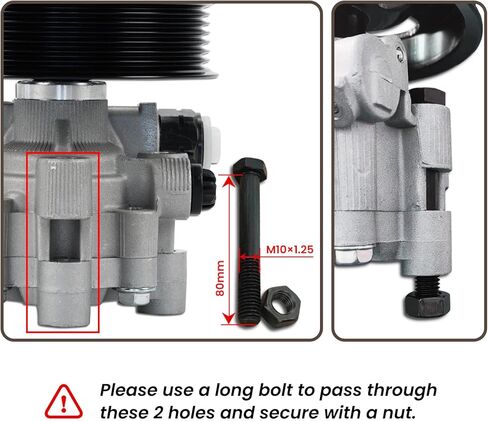 MOCA 21-5447 Power Steering Pump Fit for Toyota 2005-2015 Tacoma 4.0L, 2004-2005 RAV4 2.4L, for Lexus 2007-2009 RX350 3.5L in Saudi Arabia