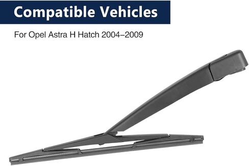 X AUTOHAUX Rear Windshield Wiper Blade Arm Set for Astra H Hatch 04-09 12 Inch 305mm in Saudi Arabia