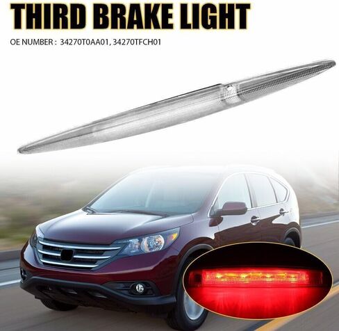 LED Clear High Mount Brake Stop Lamp For Honda CR-V CRV 2012 2013 2014 2015 2016 Third 3rd Rear Tail Light Assembly Replacement 34270T0AA01 in Saudi Arabia