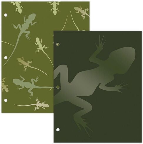 SKYZ by Lang Here Lizard، Lizard 2 حزمة مجلدات مع جيوب مقطوعة بالقالب (1100005) in Saudi Arabia