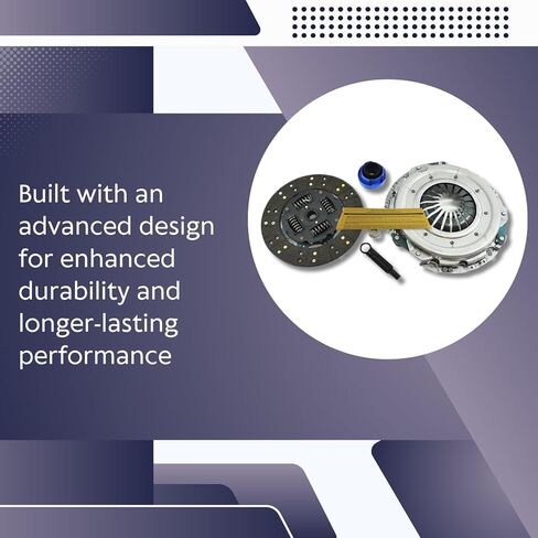 EFT Heavy-Duty Clutch Kit for 1997-2008 Ford F-150 F-250 Pickup 4.2L 6Cyl/4.6L 8Cyl - Heavy Duty Performance Upgrade For Smooth Engagement - Durable & Precise Fit - Offers 12 Month Brand Warranty in Saudi Arabia