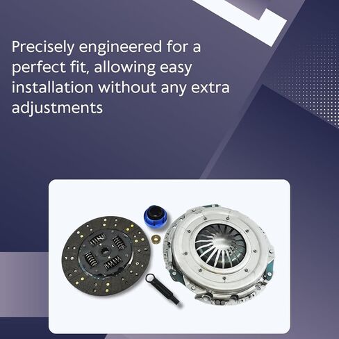 EFT Heavy-Duty Clutch Kit for 1997-2008 Ford F-150 F-250 Pickup 4.2L 6Cyl/4.6L 8Cyl - Heavy Duty Performance Upgrade For Smooth Engagement - Durable & Precise Fit - Offers 12 Month Brand Warranty in Saudi Arabia