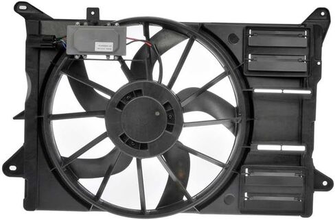 Engine Cooling Fan Assembly 1PC Replaces CT4Z8C607 Compatible with Edge 2012 2013 2014 in Saudi Arabia