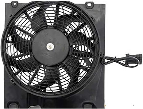 Engine Cooling Fan Assembly Front 1PC Replaces 09128556, 15867598 Compatible with Saturn L300 2002-2005 Compatible with Saturn LS2 2000-2000 Compatible with Saturn LW2 2000-2000 in Saudi Arabia