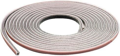 M-D Building Products 04267 M-D Epdm Adhesive Weather-Strip, 1/4 in W X 17 Ft L X 7/32 in H, 1 Pack, Gray in Kuwait