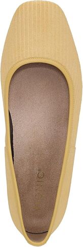 Vionic Women's Orinda Skimmers Ballet Flat, Putty Beige Leather, 9 in Saudi Arabia