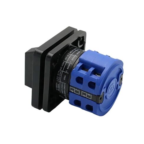 Applicable to LW28-20 LW26-20 LW28 LW26 Series Electric 2/3/4 Position 8 Terminals Rotary Cam Changeover Switch with Screws 660V 20A Customize(0-1-2) in Saudi Arabia