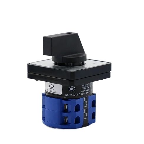 Applicable to LW28-20 LW26-20 LW28 LW26 Series Electric 2/3/4 Position 8 Terminals Rotary Cam Changeover Switch with Screws 660V 20A Customize(0-1-2) in Saudi Arabia