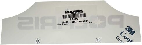 Polaris Snowmobile Seat Decal, Polaris, Genuine OEM Part 7173913, Qty 1 in Saudi Arabia