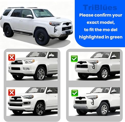 5-inch (Black Aluminum Powder Coated Flat Style) Running Boards Side Bars Side Steps Compatible with Toyota 4Runner 2010-2016 Trail & 2017-2024 TRD Off-Road & 2014-2024 SR5 in Saudi Arabia