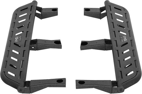 Hooke Road 87-95 YJ Rock Sliders Side Steps for 1987-1995 Jeep Wrangler YJ, Running Boards Step Bars Rocker Gurad in Saudi Arabia