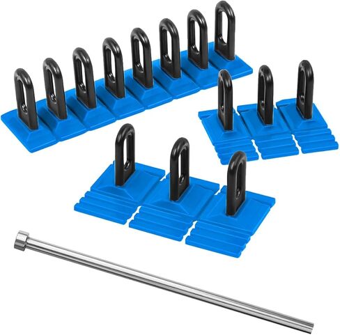 4Pcs Car Dent Repair Tools, Paintless Dent Repair Removal Tool, Heavy Duty Dent Puller Kit, Powerful Car Body Repair Tool, Glue Tabs Dent Remover Tool for Car Dent Repair (Blue) in Saudi Arabia