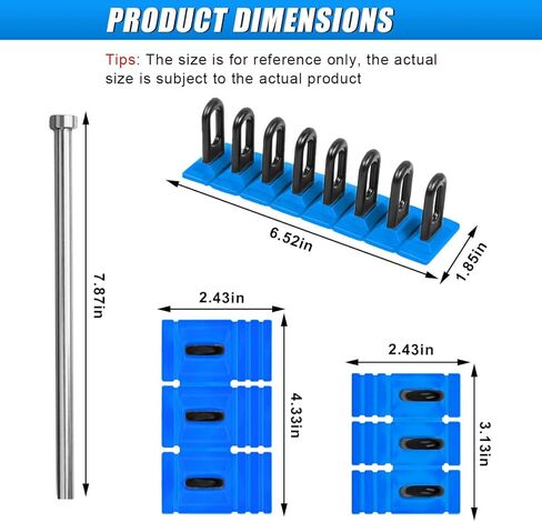 4Pcs Car Dent Repair Tools, Paintless Dent Repair Removal Tool, Heavy Duty Dent Puller Kit, Powerful Car Body Repair Tool, Glue Tabs Dent Remover Tool for Car Dent Repair (Blue) in Saudi Arabia