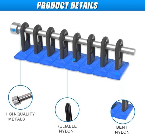 4Pcs Car Dent Repair Tools, Paintless Dent Repair Removal Tool, Heavy Duty Dent Puller Kit, Powerful Car Body Repair Tool, Glue Tabs Dent Remover Tool for Car Dent Repair (Blue) in Saudi Arabia