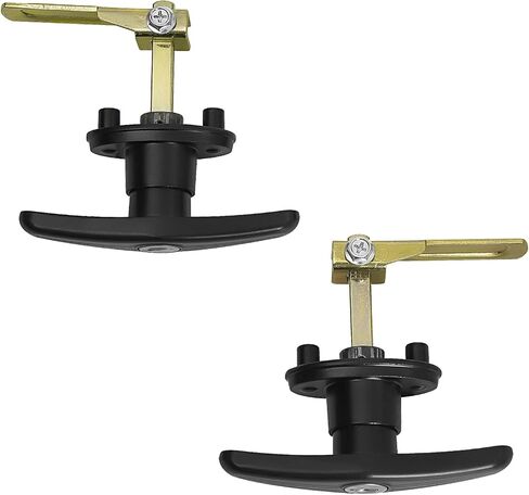 Steel T-Handle Cam Locking cam Suitable for T and L Handle Locks of Truck Canopy and rv,Camper Tops-2 Pack（Right and Left Hand） in Saudi Arabia