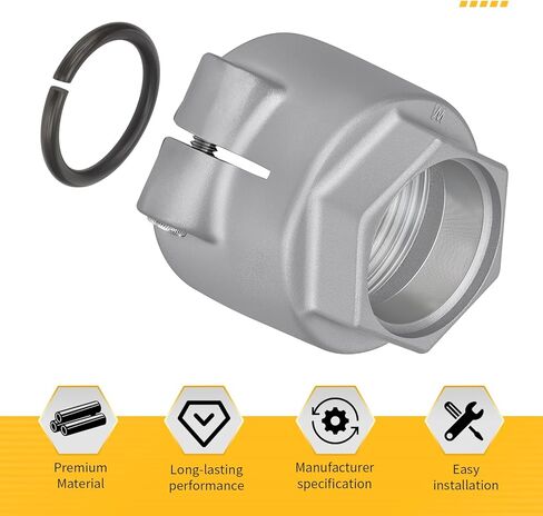 M MATI Axle Nut With Retaining Ring for Polaris Trail Blazer 250 330 2005-2006 2008-2010 Scrambler 500 4x4 Trail B-oss 330 2005-2010 5133428 5137564 7670160 in Saudi Arabia