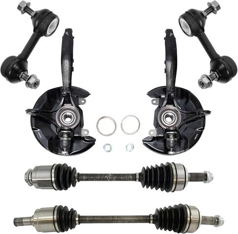 TRQ Front Suspension & Drivetrain Kit Compatible with 2008-2012 Honda Accord in Saudi Arabia