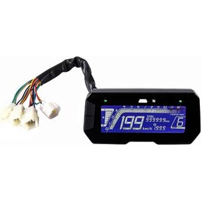 Motorcycle Speedometer Gauge 12000RPM Universal Motorcycle Digital Tachometer Backlight Motorcycle Odometer for 2,4 Cylinders Meter for CB300 in Kuwait
