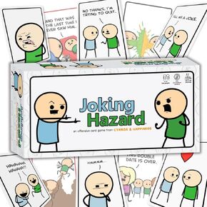 Joking Hazard Deck Enhancement #2 - Expansion Pack for Fun Party Games by Cyanide & Happiness, 100 New Hilarious Comic Cards | Perfect for Game Night in Kuwait