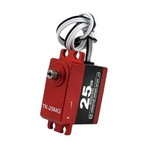 25 كجم أجهزة رقمية TK-25 Coreless Motor Servo مع تروس معدنية كاملة لـ RC Baja 1/8 1/10 1/12(1xTK-25 180 درجة) in Kuwait