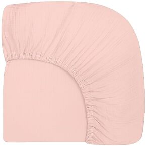 Muslin Baby Crib Sheets Boy, Muslin Crib Sheets Girl Floral Fitted Crib Sheet Baby Crib Matress in Kuwait