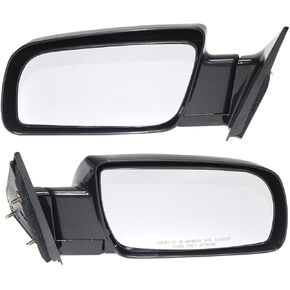 Garage-Pro Driver & Passenger Side Car Vanity Mirror Mirrors For Chevrolet C1500 K1500 GMC C1500 K1500 1988-1999, Paintable Standard Cab Without Blind Spot Monitor in Kuwait